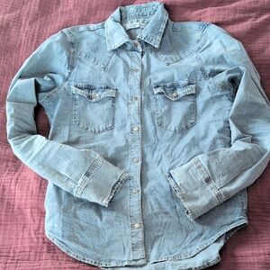 Light Blue Denim Shirt